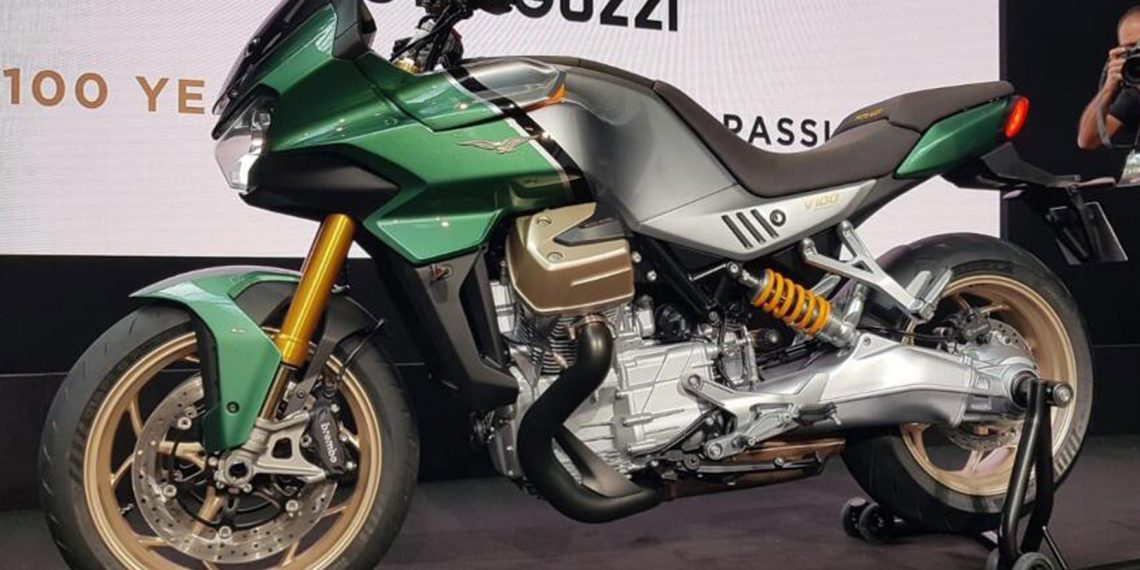 MotoGuzzi V100 Mandello é proposta arrojada