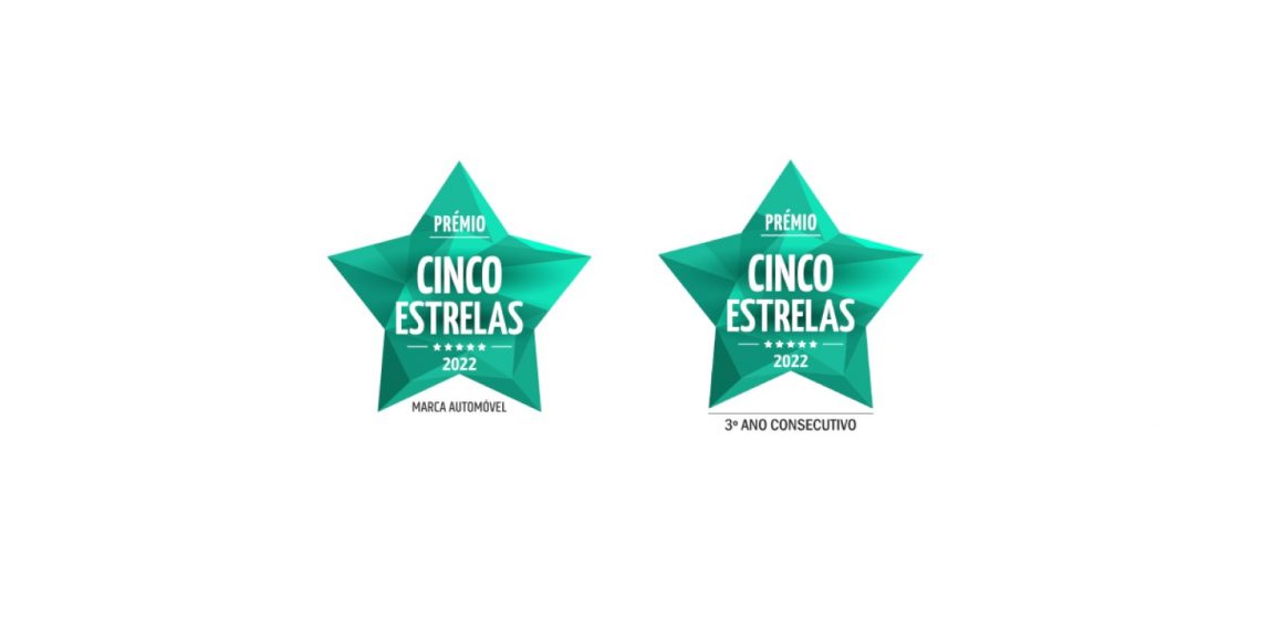Toyota eleita marca automóvel Cinco Estrelas