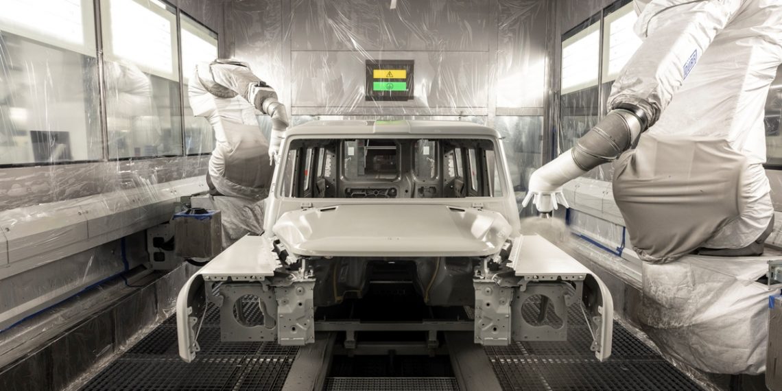 Primeiros INEOS Grenadier prestes a sair da linha de produção