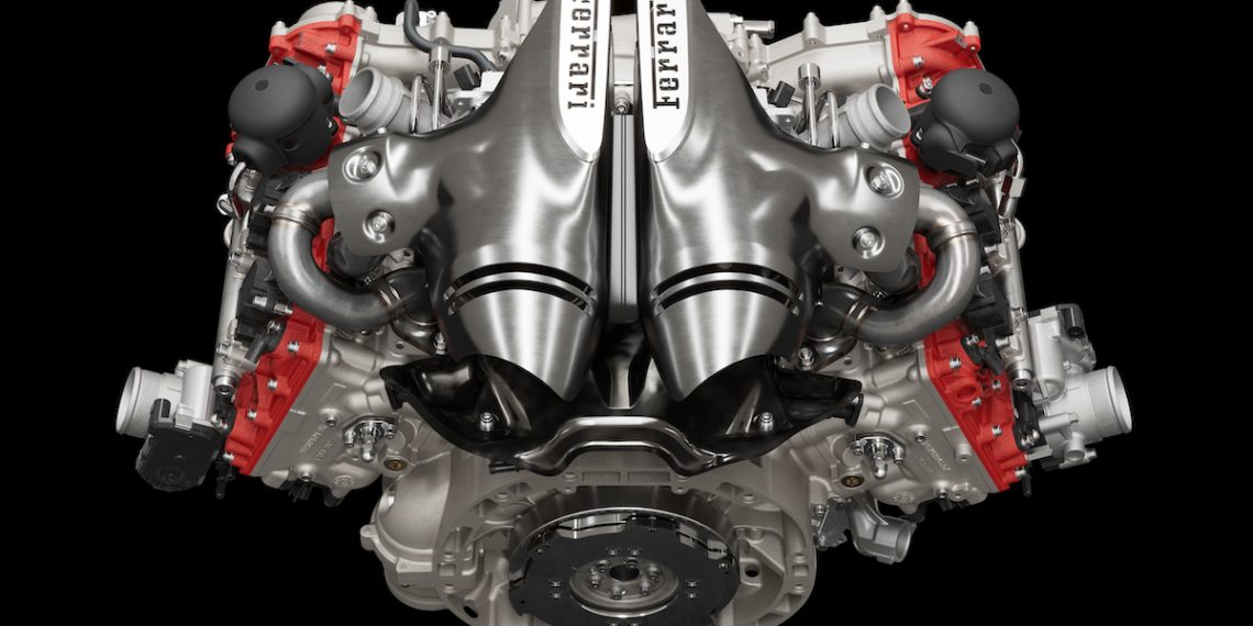 Ferrari encolhe 2 cilindros mas compensa na eletrificação!