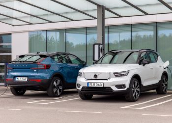 Volvo com carregamento extra rápido