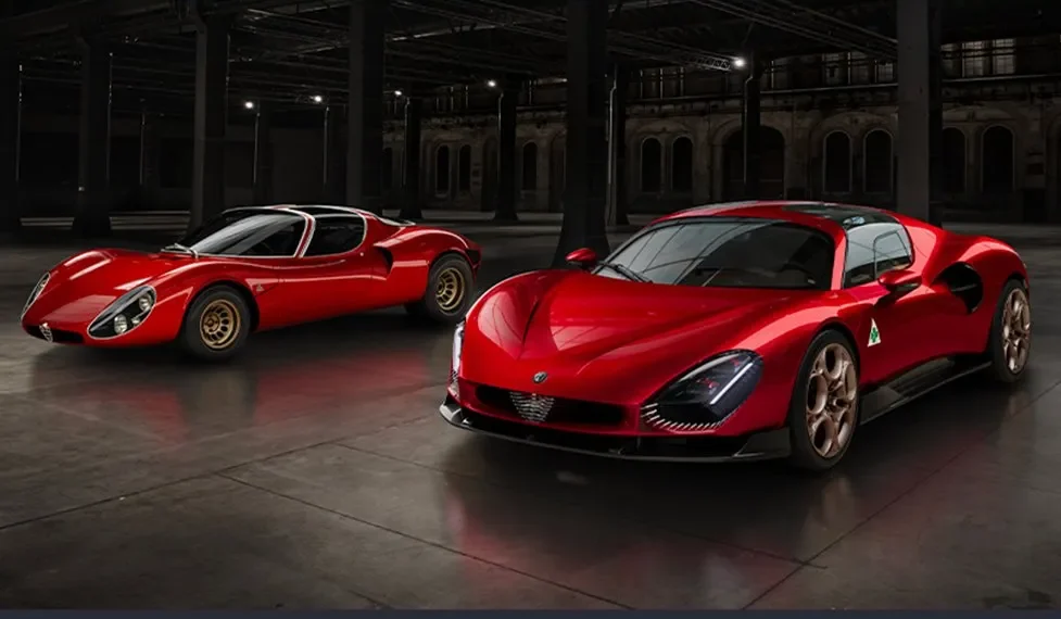 Alfa Romeo 33 Stradale homenagem ao passado