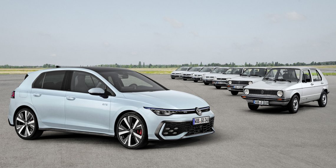 Novo Volkswagen Golf com 100 kms de autonomia na versão Plug-in