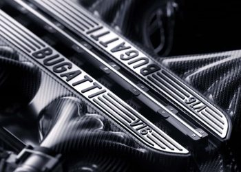 Bugatti desenvolve motor híbrido V 16 (sim, leu bem) de 8.3 litros!