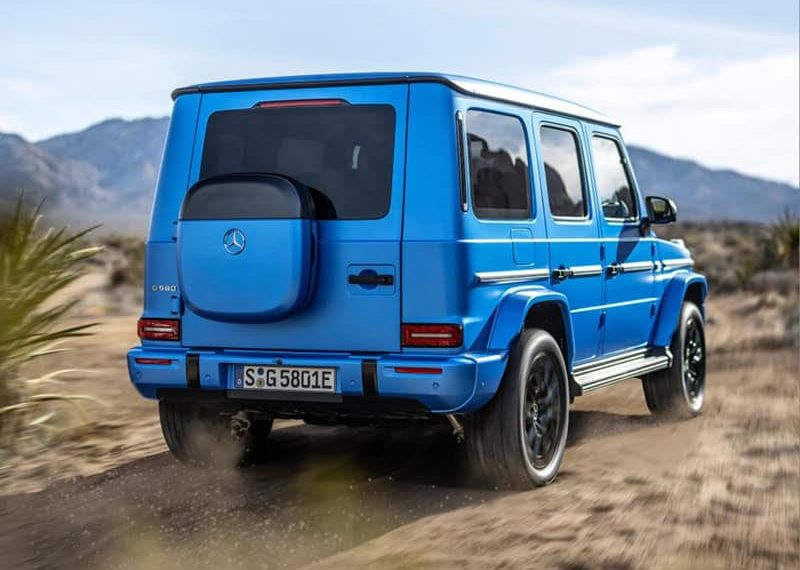Mercedes G Elétrico!