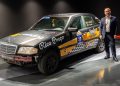 Mercedes-Benz Classe C de 1995 colocado à prova no Maroc Challenge, chega à Soc. Com. C. Santos pelos próprios meios