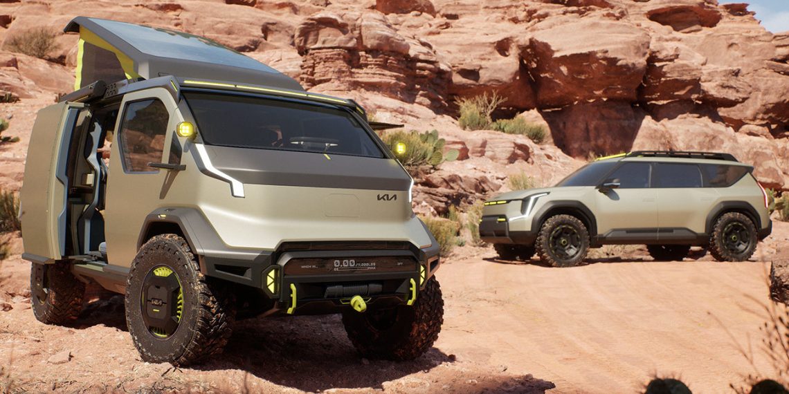 Kia Apresenta o Inovador PV5 Camper Off-Road na Semana de Design de Milão