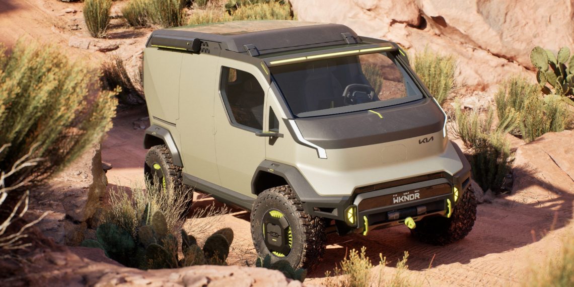 Kia Apresenta o Inovador PV5 Camper Off-Road na Semana de Design de Milão